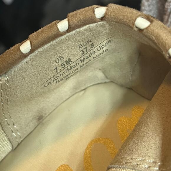 Sam Edelman Issa Suede Pom Pom Espadrilles Slip-On Flats Size 7.5 Boho Chic - Picture 8 of 10